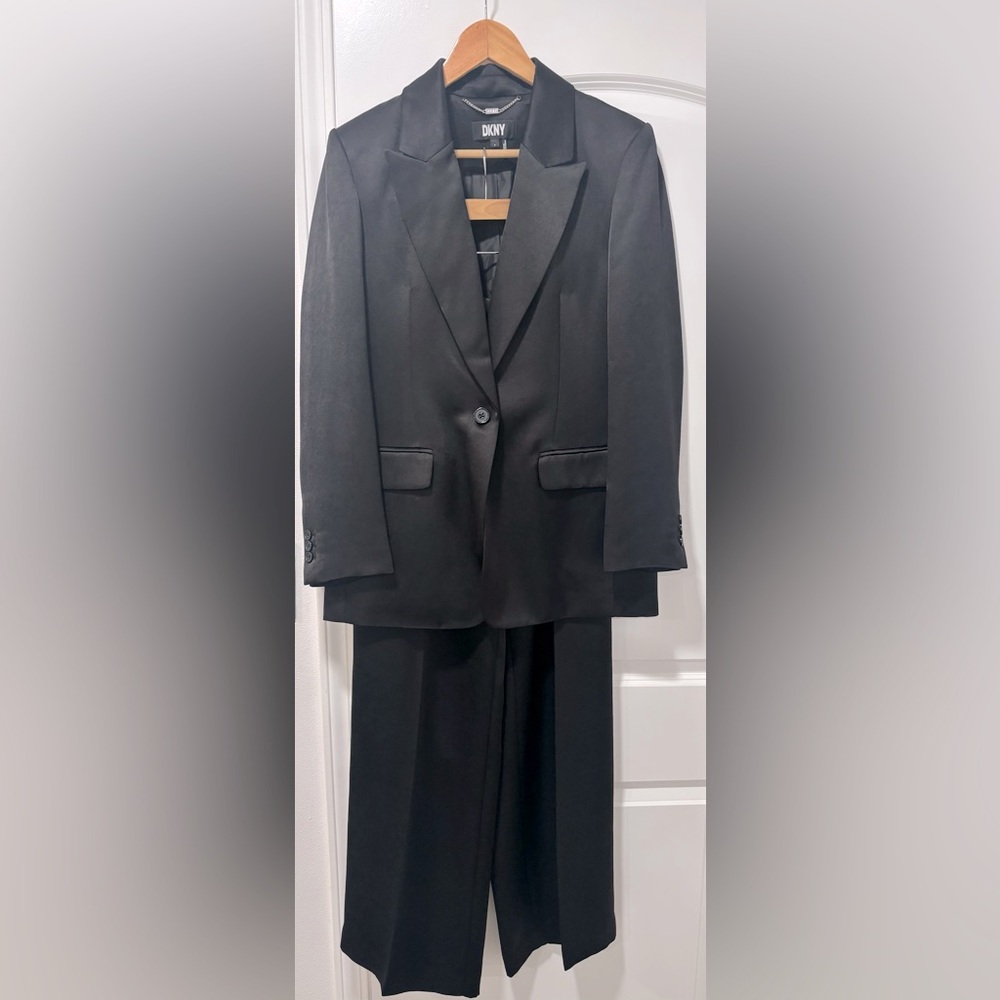 DKNY dressy pantsuit.